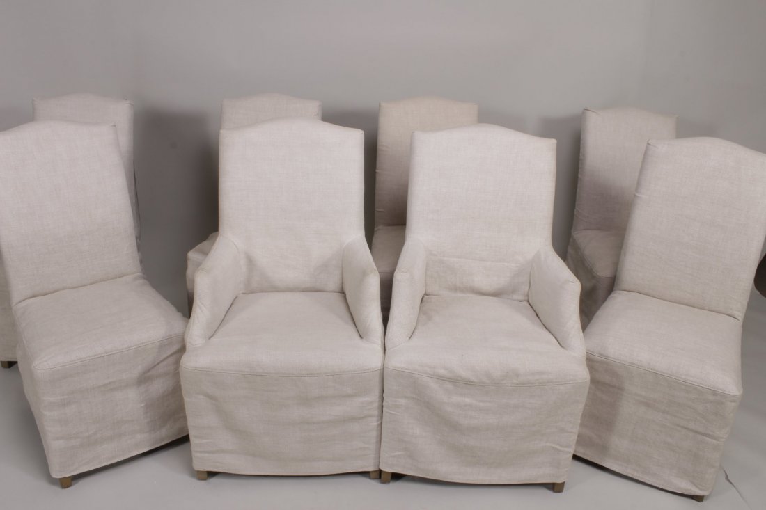 8 Restoration Hardware Hudson Dining Chairs (1 of 6)