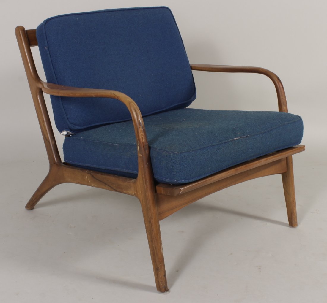 Danish Midcentury Teak Lounge Chair, c. 1960's (1 of 6)