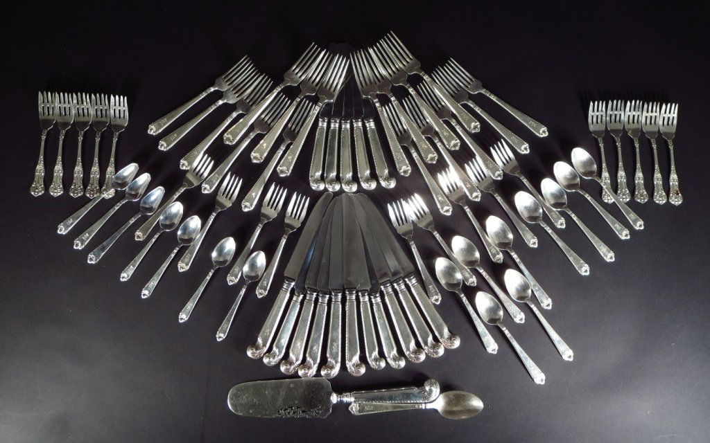 Sterling Silver Flatware by Birks, Partial Service (1 of 6)