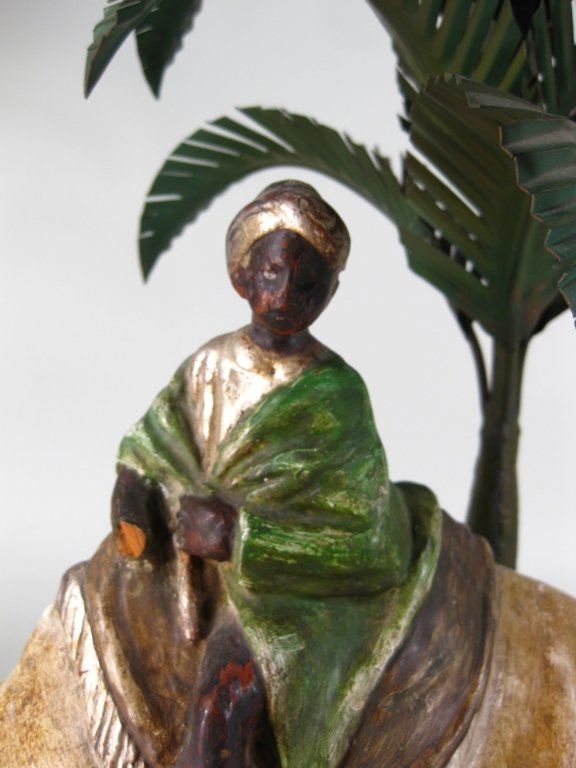 Tang Style Lamp and Pr. Table Top Monkeys (1 of 6)