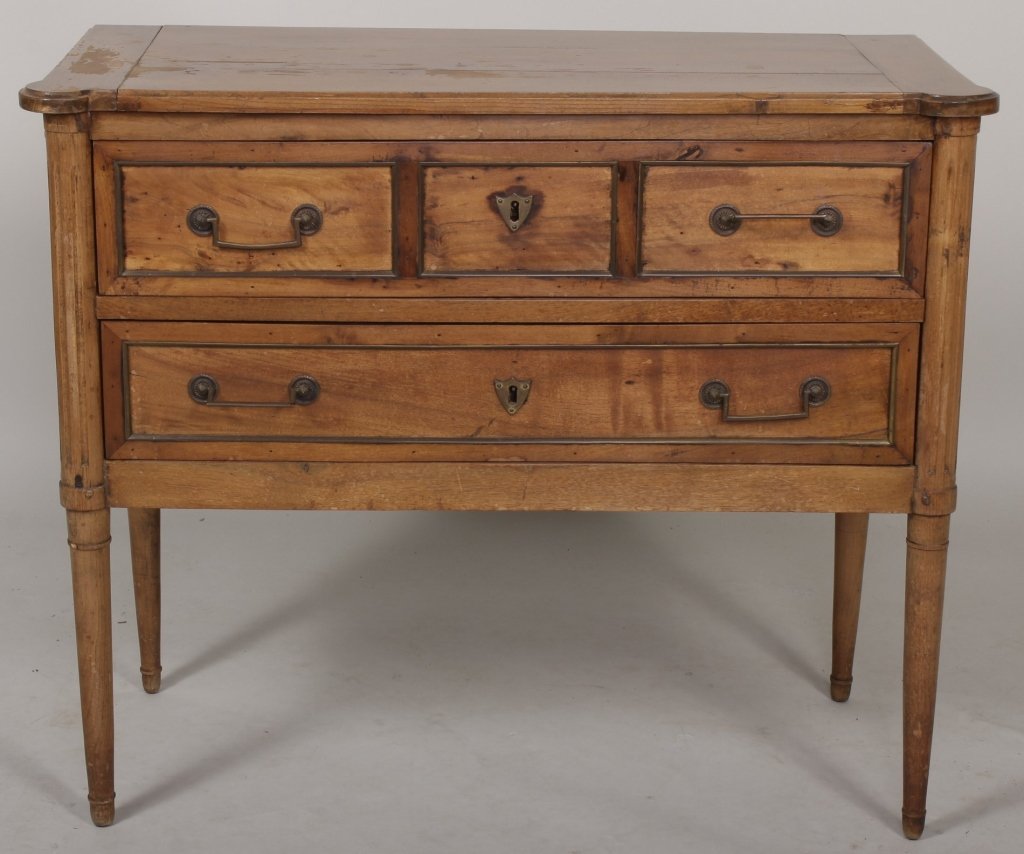 Louis XVI Style Fruitwood Commode, Early 19th C. (1 of 5)