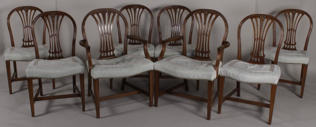 8  George III Style Dining Chairs (1 of 3)