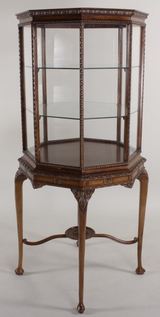 QA Style Octagonal Vitrine Cabinet (1 of 4)