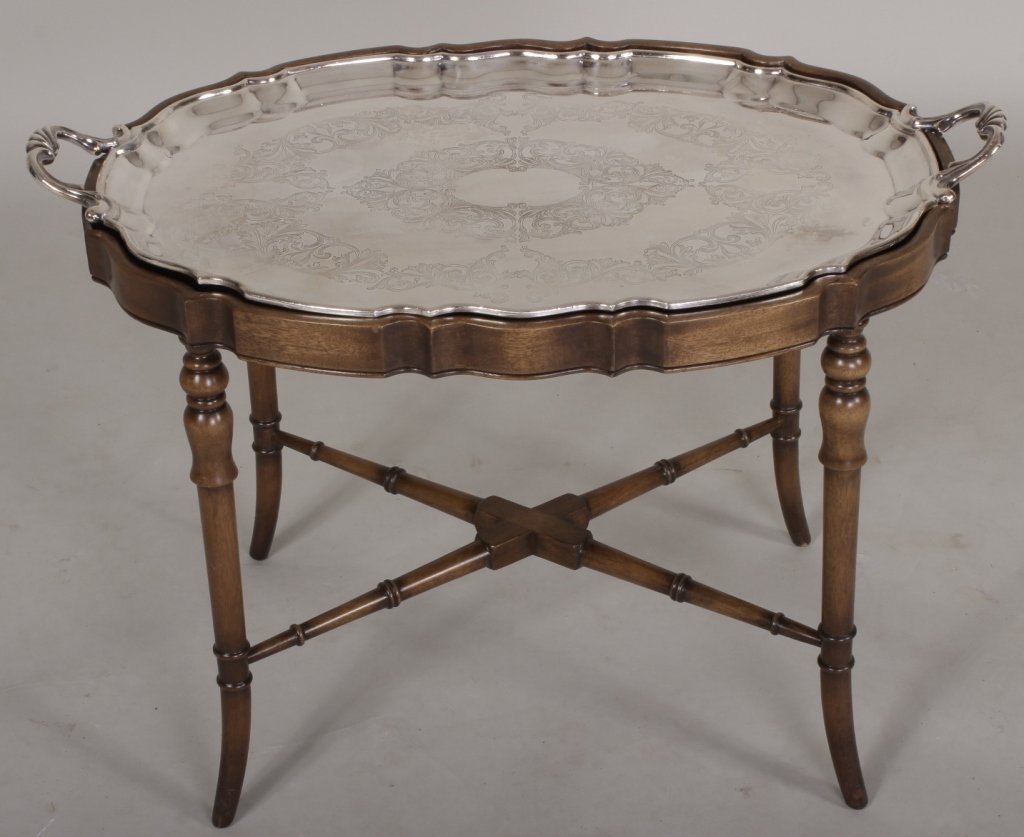 Regency Style Tray Top Occasional Table (1 of 5)