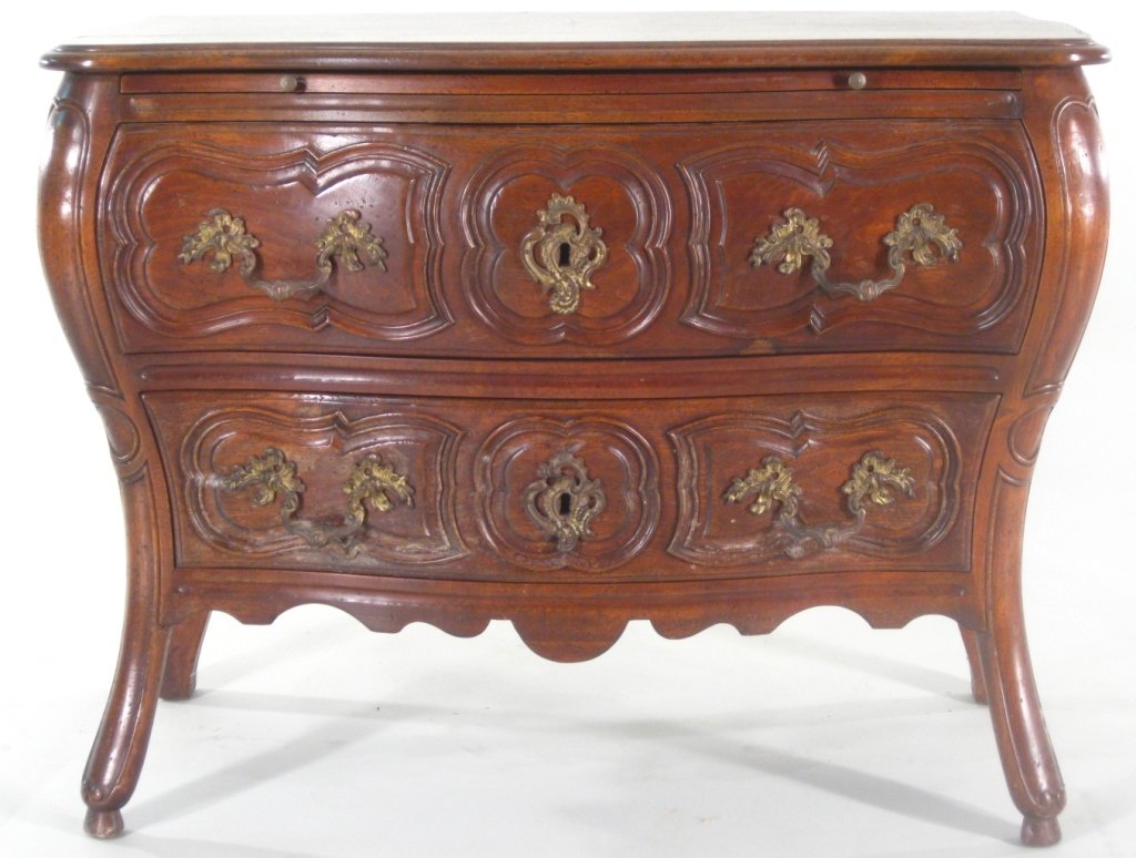 Rococo Style Bombe Commode, 20th C. (1 of 6)