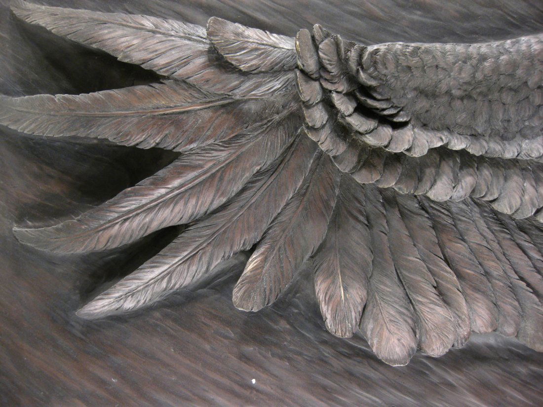 E. Juoado, Eagle in Flight, Plaque (1 of 8)