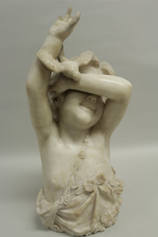 Pietro Bazzanti, Italian, 1825-1895,  Young Girl w (1 of 5)