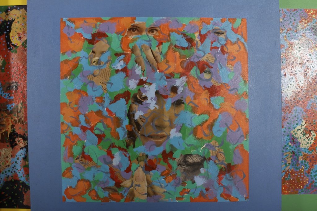 Robert Blaine, 9 Abstract Collages (1 of 6)