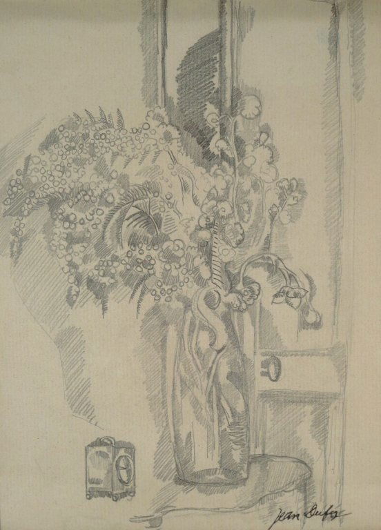 Jean Dufy, "Bouquet de Fleurs", early 20th c (1 of 8)