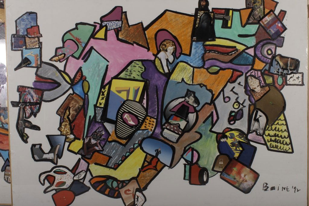 Robert Blaine, 3 Abstract Collages (1 of 9)