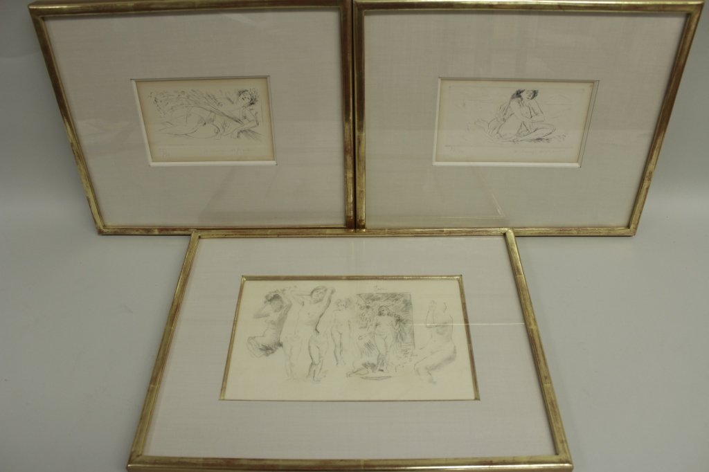 Andre Dunoyer de Seqonzac, Etchings (1 of 6)