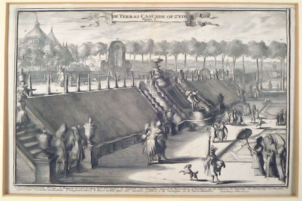 Romeyn de Hooghe, "De Terras Cascade op Zyde", etc (1 of 6)