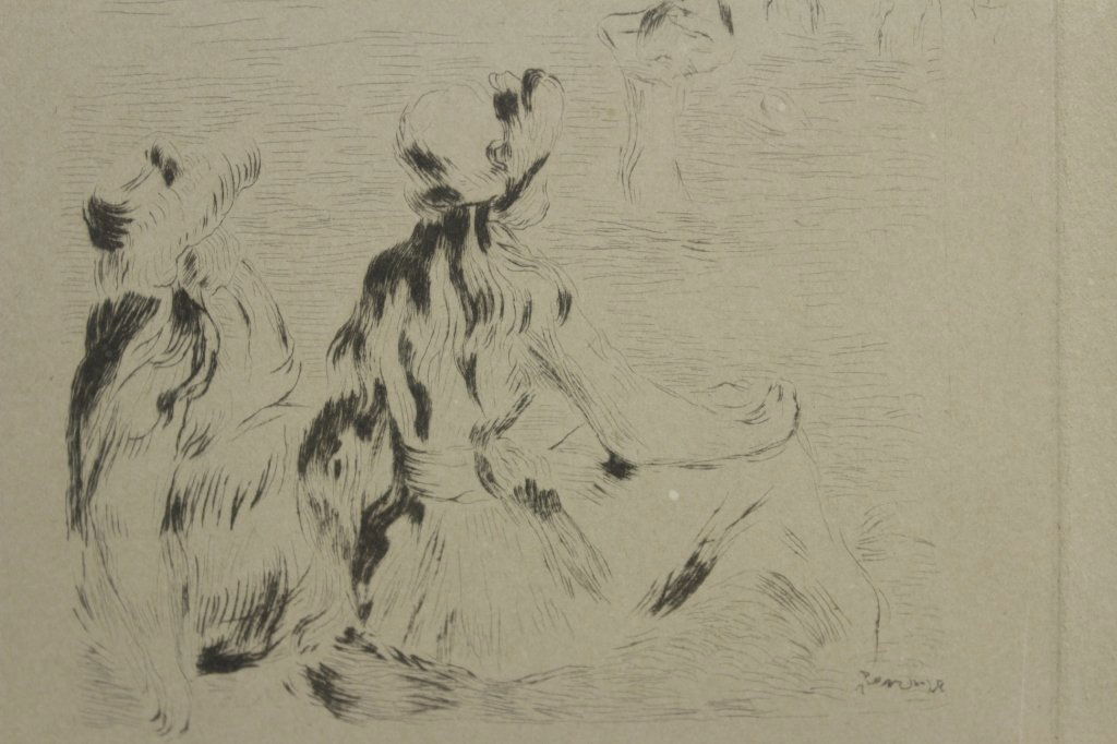 Pierre-Auguste Renoir, "Sur la plage, a Berneval" (1 of 5)