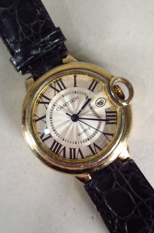 Vintage Cartier Ballon Bleu Watch Dec 02 2015 Litchfield Auctions In Ct