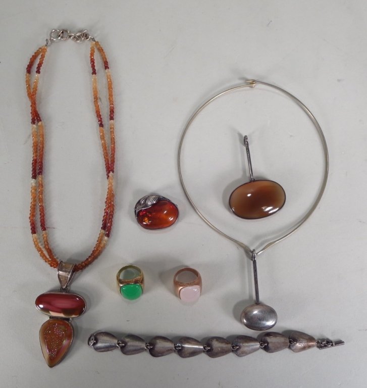 Georg Jensen and Other Sterling Jewelry (1 of 5)