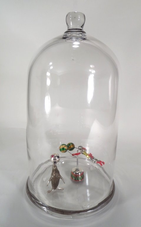 2 Tiffany Sterling Silver and Enamel Figures (1 of 7)