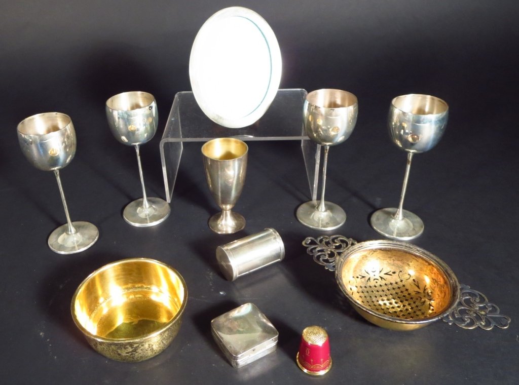 Tiffany and Cartier Sterling Silver Lot (1 of 10)