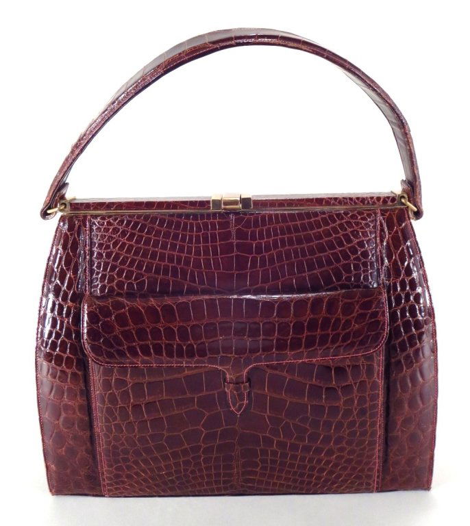Lucille de Paris Vintage Alligator Handbag (1 of 8)