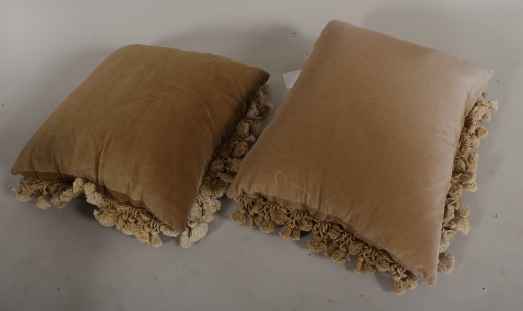 Eight English Needlepoint Throw Pillows (1 of 4)