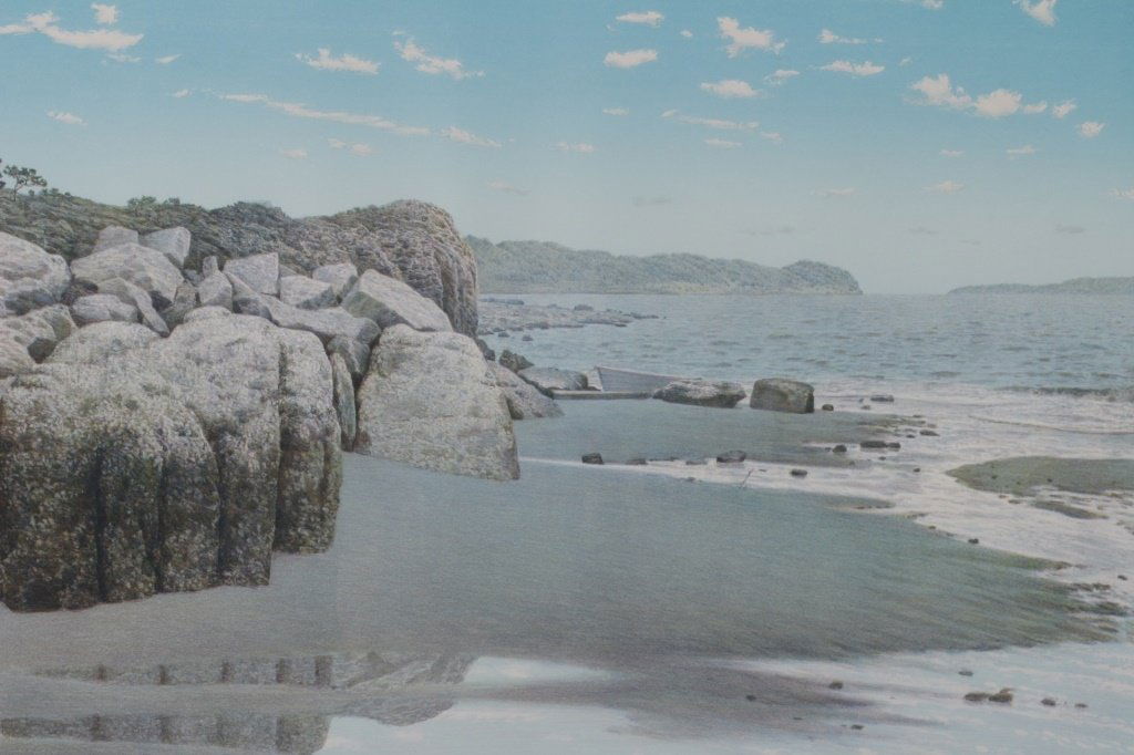 Keith Rasmussen, Am."Early Sky", 1990, lithograph (1 of 6)