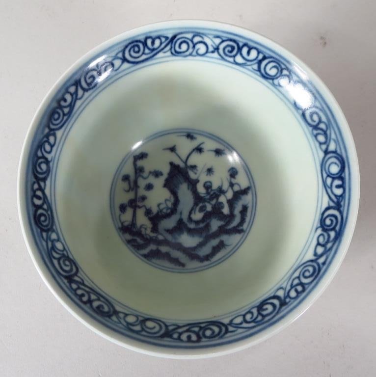 Group of Chinese Porcelain and Earthenware: Group Chinese and porcelain and earthenware. includes a bisquit jar, bowls, dishes, a box, spoons, an oval tray etc.(ALEXC8333/Lot) Measurements: Various Oval Tray 10.75" x 8.5" Condition: chips and c