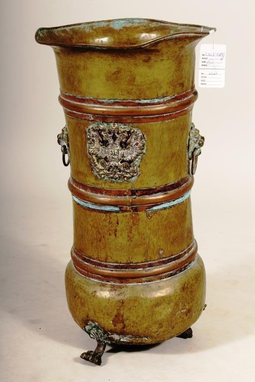 24" Copper Umbrella Stand (1 of 3)