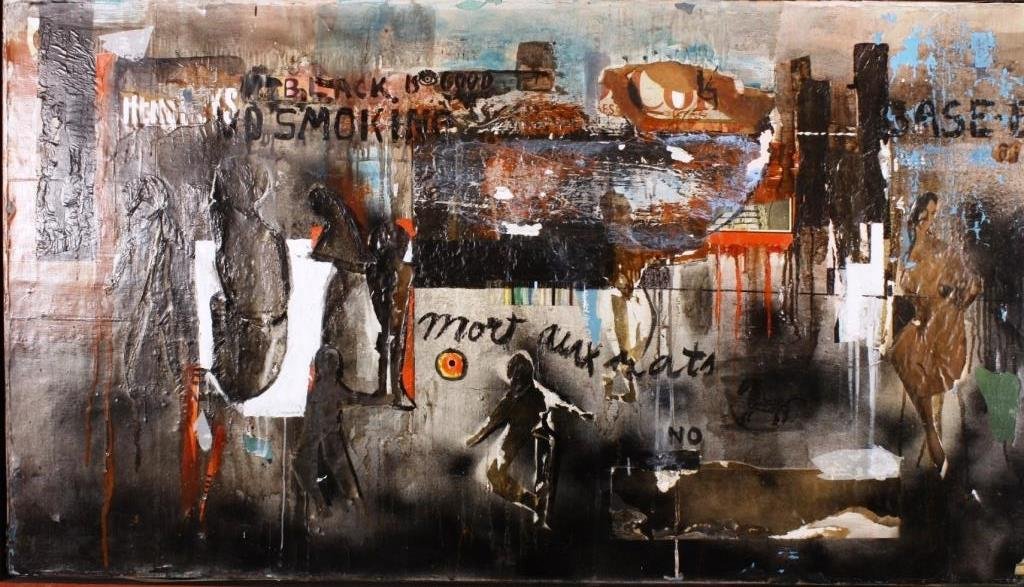 L.F.Berger, Am., mid 20th C., Abstract (1 of 4)