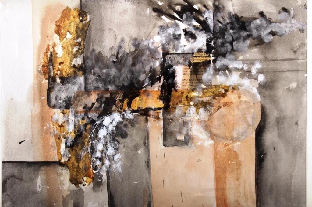 L. F. Berger, Am., mid 20th C., Abstract (1 of 3)