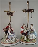 Pr. Sitendorf Dresden Porcelain Figurines, German (1 of 7)