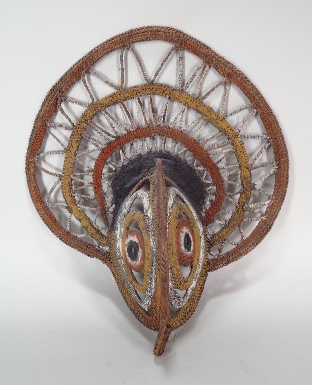 Abelem Basketry Yam Maxk, New Guinea (1 of 5)