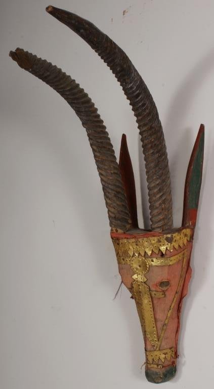 Upper Volta Wood Dance Mask (1 of 4)