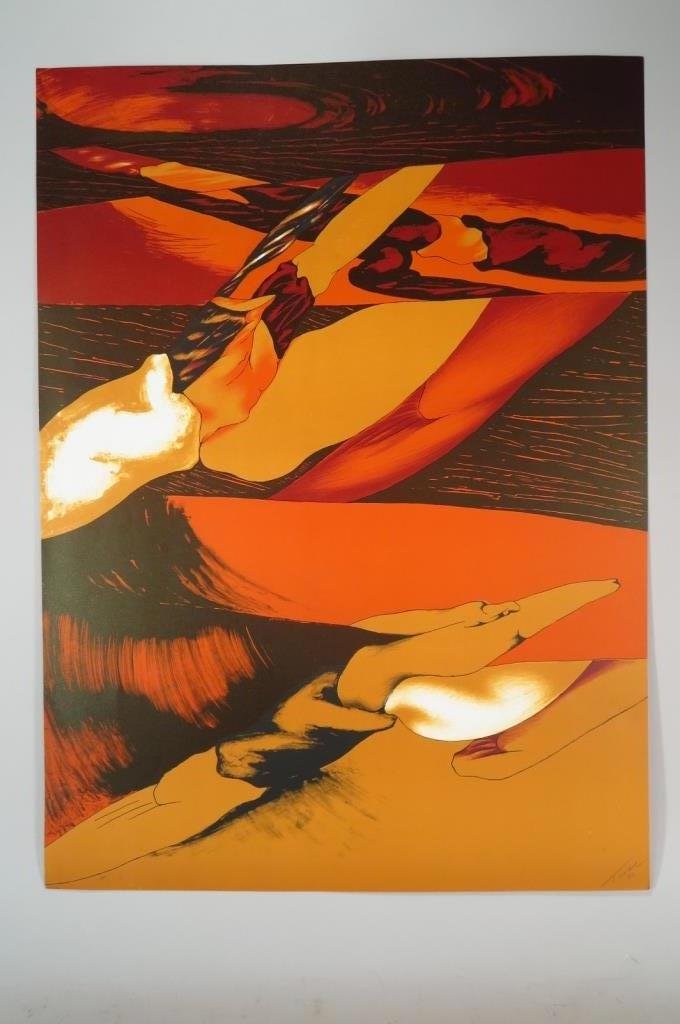 Mario Toral, Chilean, b. 1934, 2 Lithographs (1 of 2)