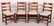 Four L.& J.G. Stickley Oak Side Chair