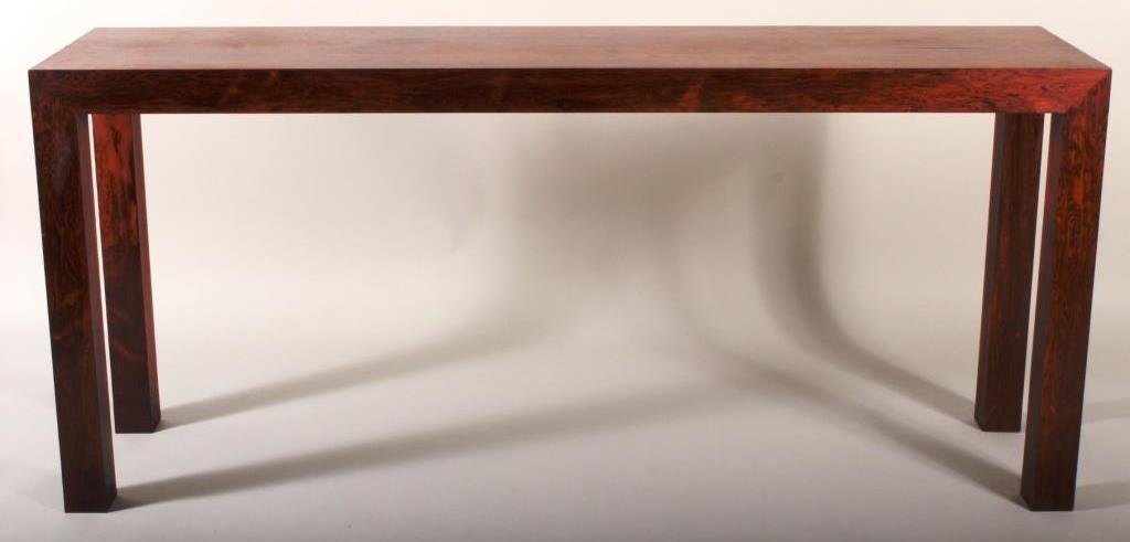 Rosewood Parsons Console Table by Valenti (1 of 5)