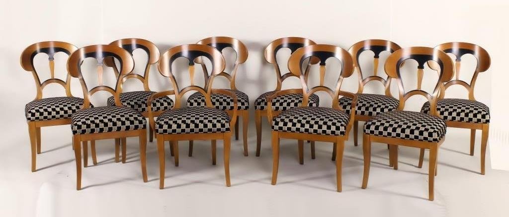 John Widdicomb Biedermeier Style Dining Chairs (1 of 4)