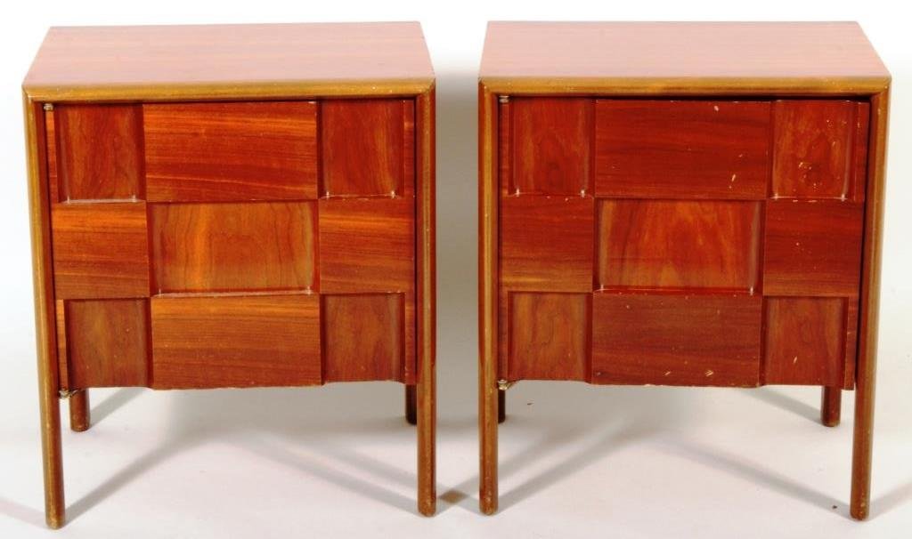 Pair of Edmund Spence Midcentury End Tables,20th (1 of 4)