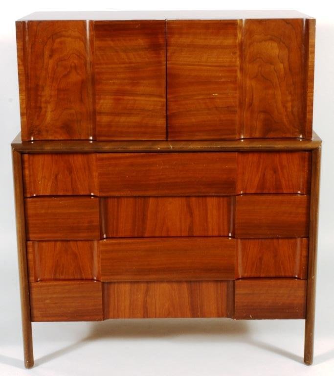 Edmund Spence Midcentury Tall Chest, 20th (1 of 4)