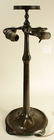 Tiffany Bronze & Leaded Glass 'Poppy' Lamp, 20th C - 2