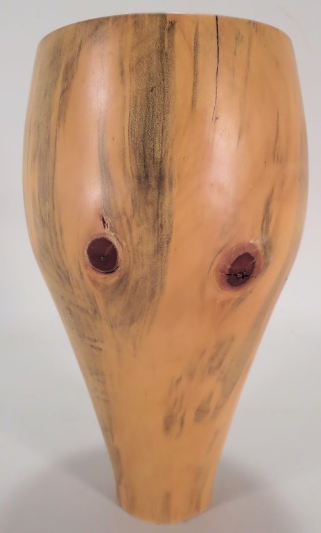 Norfolk Island Pine Vase,Signed "J.W" (1 of 5)