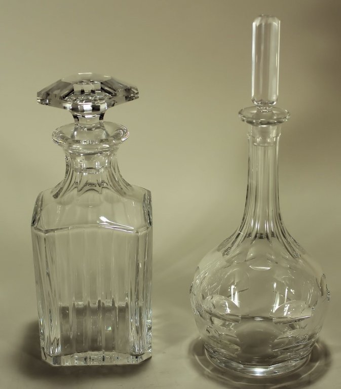 Baccarat and Orrefors Crystal Decanters (1 of 3)
