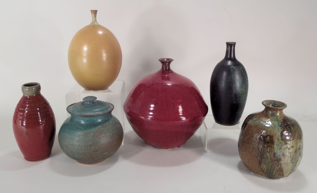 Group of Am. Art Pottery,20th (1 of 8)