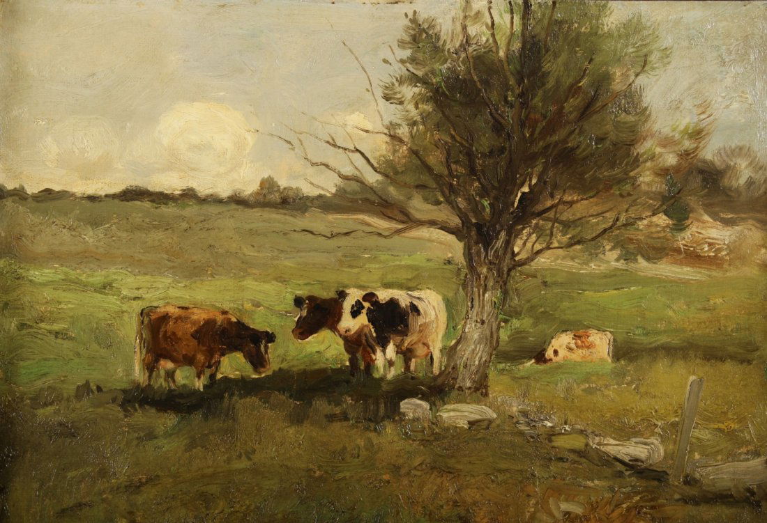 C.P. Gruppe. O/B, Pastoral Scene (1 of 6)