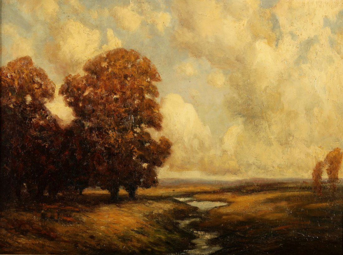 Franklin De Haven, Am., 1856-1934. Autumn, O/C (1 of 6)