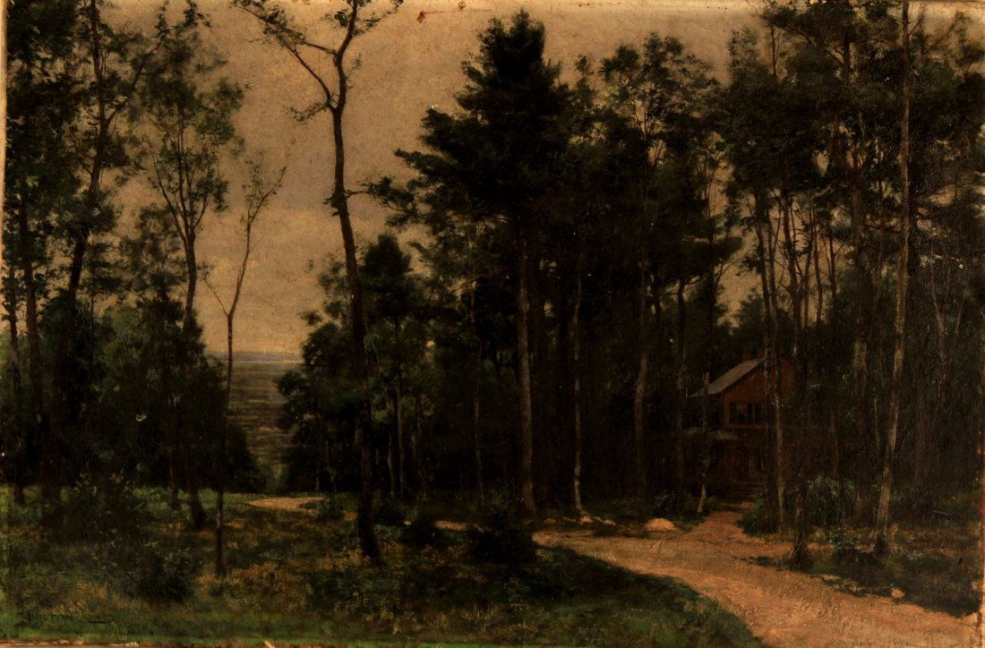 H. Bolton Jones, Am., 1848-1927, Grant's Home, O/C (1 of 8)