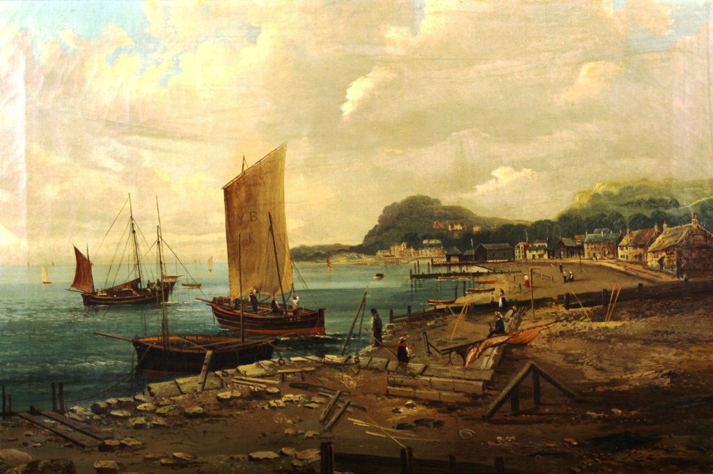 J. M. Carrick, Brit., 1833-1896, Fisherman, O/C (1 of 7)