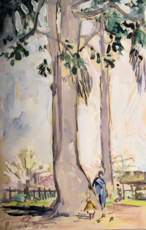 Rachel Hartley, Am.,1884-1955, Mother & Child, M/M (1 of 6)