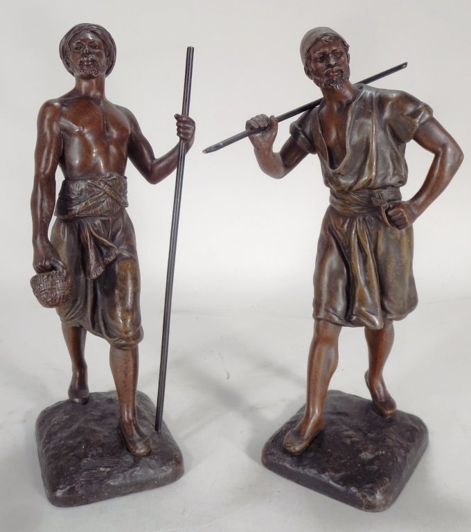 Marcel Debut, Two Orientalist Sculptures. (1 of 7)