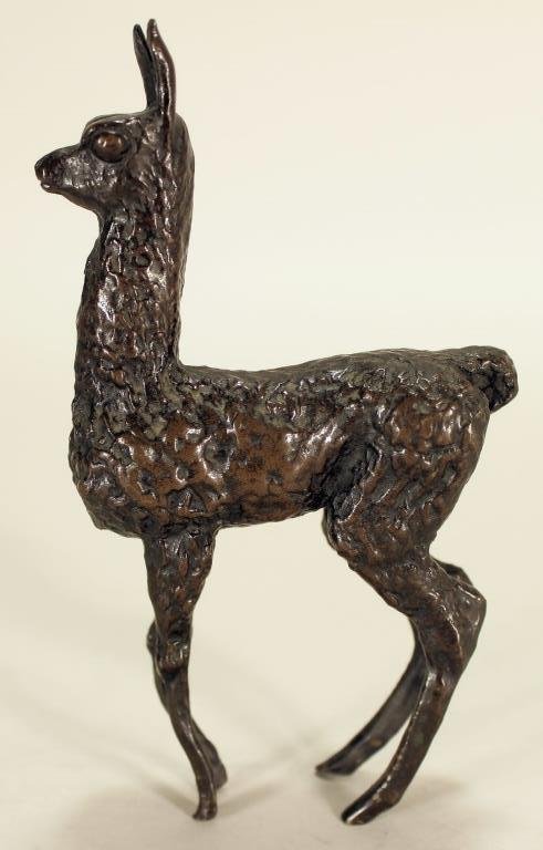 Renee Sintenis, 1888-1965 "Lama" c. 1918, Bronze (1 of 4)