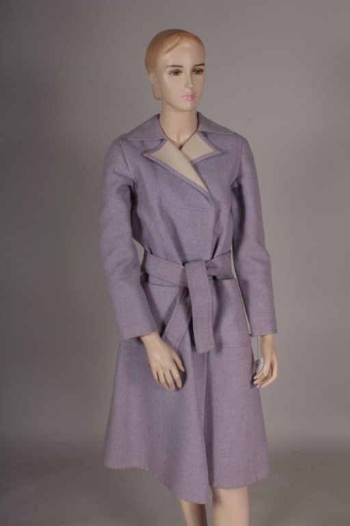 Vintage Lavender Hermes Coat for Bonwit's (1 of 5)