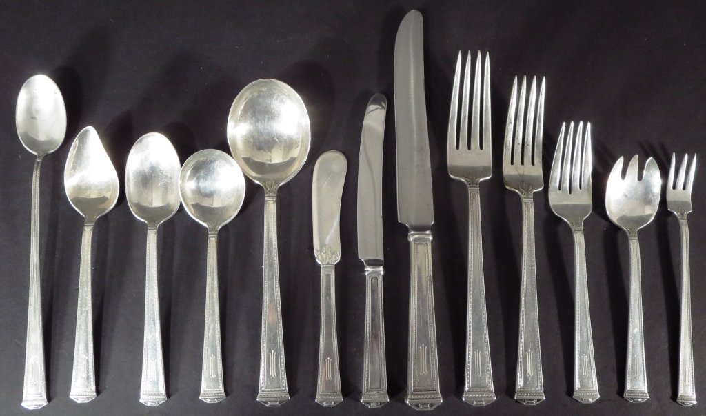 Int'l Silver "Pantheon" Sterling Svc 156 pcs. (1 of 6)